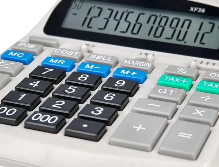 Liderpapel Calculadora Impresora con Pantalla 12 Dígitos Impresión Bicolor Papel 57mm Blanca 225x158x56 mm