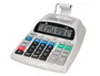Liderpapel Calculadora Impresora con Pantalla 12 Dígitos Impresión Bicolor Papel 57mm Blanca 225x158x56 mm
