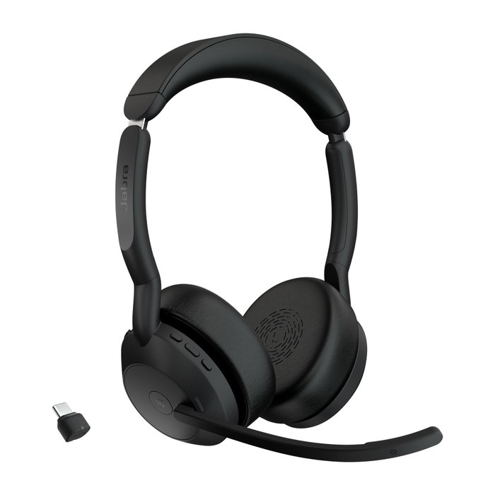 Jabra Evolve2 55 MS Auriculares Estéreo USB-C y Bluetooth Negro