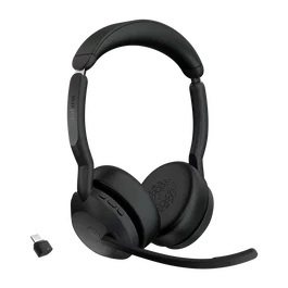 Jabra Evolve2 55 MS Auriculares Estéreo USB-C Negro (25599-999-899)