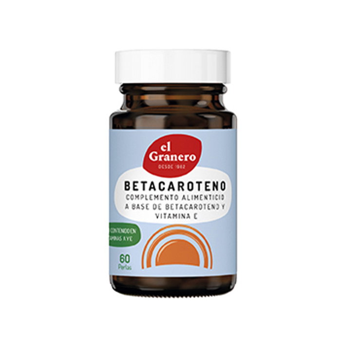 EL GRANERO Betacaroteno 60 perlas 330mg EL GRANERO Betacaroteno 60 perlas 330mg