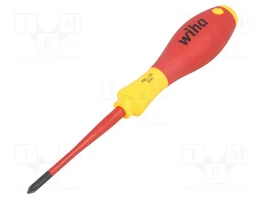 WIHA Destornillador aislado slim Pozidriv® PZ1 80mm