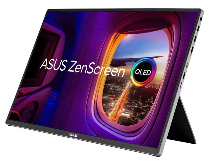 ASUS ZenScreen OLED MQ16FC 40,6 cm 16:10 WUXGA Plata