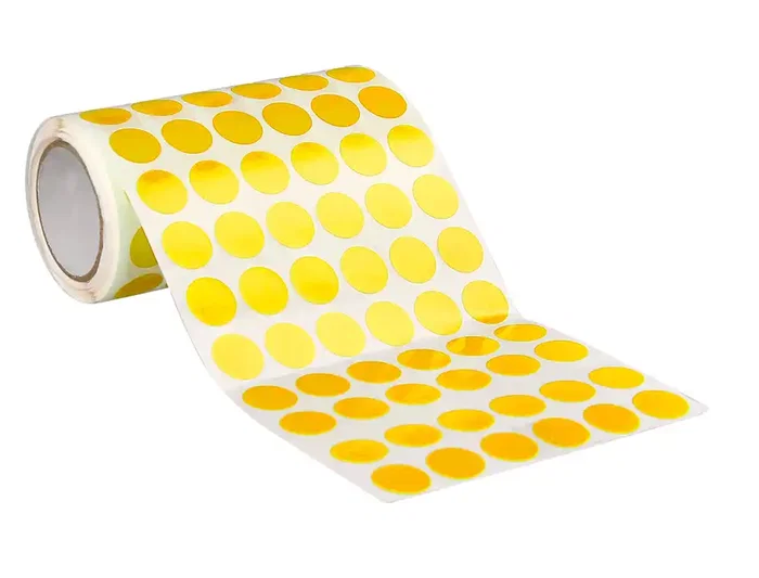 Liderpapel Gomets Circulares Adhesivos 15 mm Amarillo Rollo 2500 Unidades Caja Cartón Liderpapel Gomets Circulares Adhesivos 15 mm Amarillo Rollo 2500 Unidades Caja Cartón