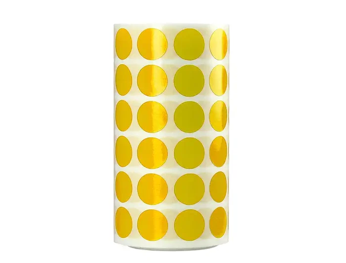 Liderpapel Gomets Circulares Adhesivos 15 mm Amarillo Rollo 2500 Unidades Caja Cartón Liderpapel Gomets Circulares Adhesivos 15 mm Amarillo Rollo 2500 Unidades Caja Cartón