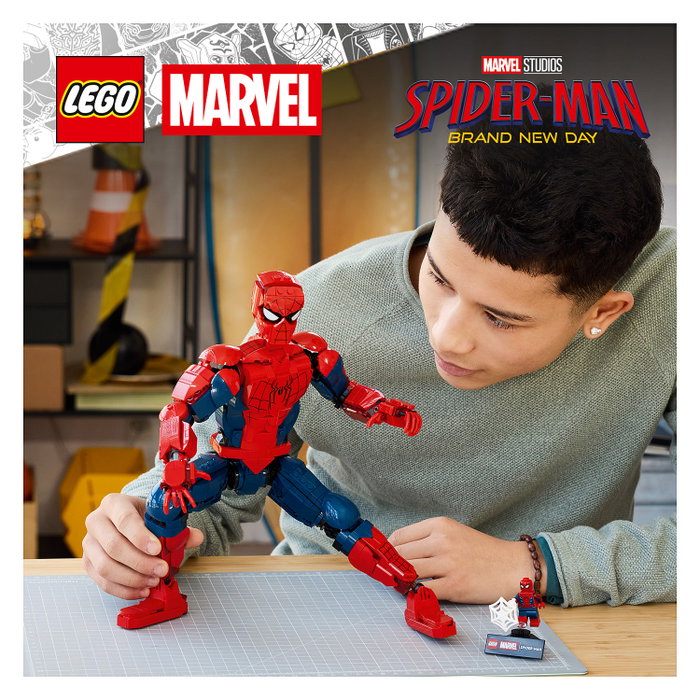 LEGO Marvel 76346 Figura de Héroe: Spider-Man LEGO Marvel 76346 Figura de Héroe: Spider-Man