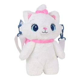 Cerdá Bolso Peluche Marie Los Aristogatos Disney Blanco