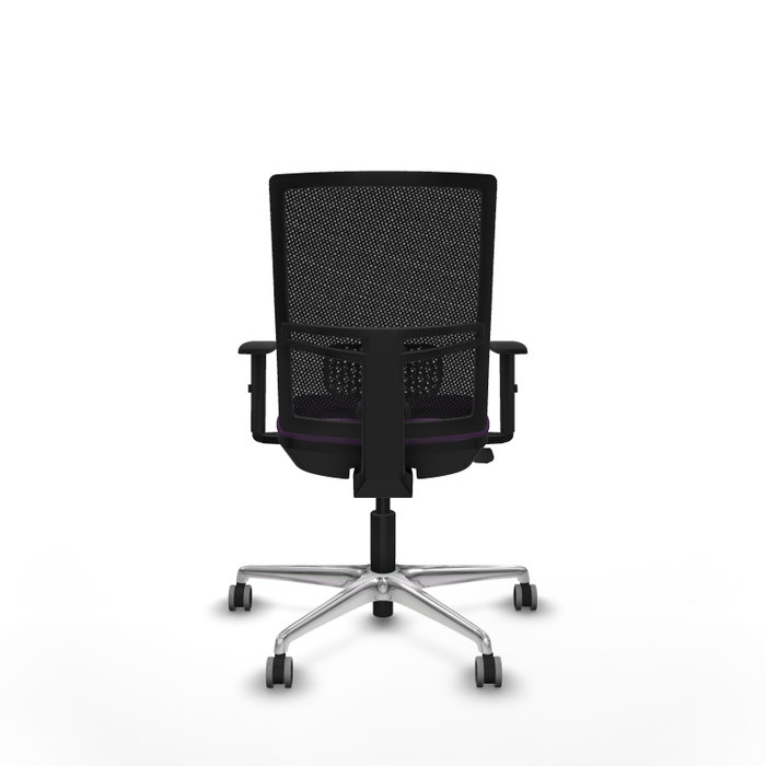 PIQUERAS Y CRESPO Silla de oficina Yunquera Morado/Negro PIQUERAS Y CRESPO Silla de oficina Yunquera Morado/Negro