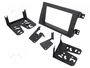 METRA Bastidor de montaje de radio 2 DIN para Honda Ridgeline 2005-2014, gris oscuro