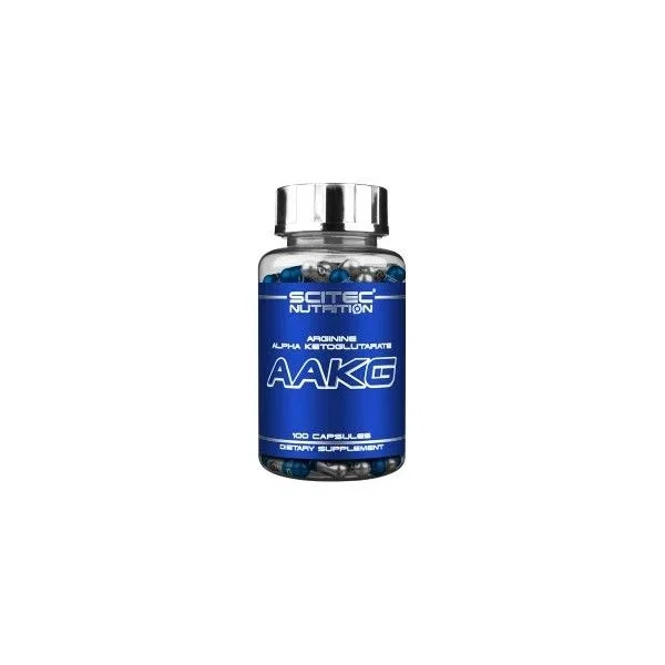 Scitec Nutrition AAKG 100 Caps - L-Arginina Alfa-Cetoglutarato, 86%, Suplemento Pre-Entreno Scitec Nutrition AAKG 100 Caps - L-Arginina Alfa-Cetoglutarato, 86%, Suplemento Pre-Entreno