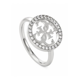 Guess Anillo UBR79038-56 para Mujer en Acero Inoxidable Gris