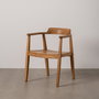 Silla Natural Madera 58,50 X 59 X 76 cm