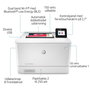 HP Color LaserJet Pro M454dw Impresora Laser, 600 x 600dpi, 28ppm, WiFi