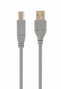 Gembird Cable USB 2.0 Tipo A a B Macho/Macho 1,8 m Gris