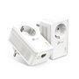 TP-Link TL-PA7017P KIT AV1000 Adaptador Powerline Gigabit con Enchufe Integrado, Pack de 2