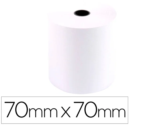 Exacompta Rollo Sumadora Electra Offset 70 mm x 70 mm 60 g/m² para Caja Registradora y Calculadoras Exacompta Rollo Sumadora Electra Offset 70 mm x 70 mm 60 g/m² para Caja Registradora y Calculadoras