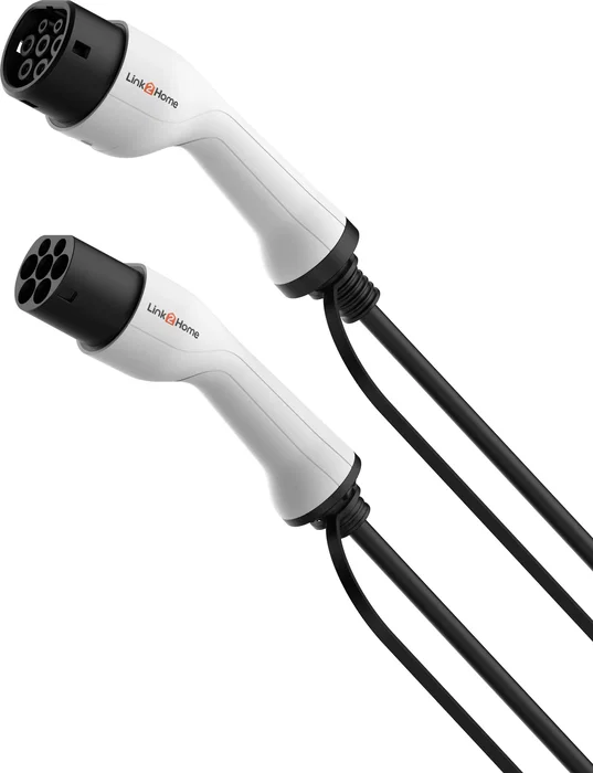 Link2Home AUC1719190970008 Cable Carga Vehículo Eléctrico 22 kW Tipo 2 TPU 5m 32A 230/380V CA DEWALT