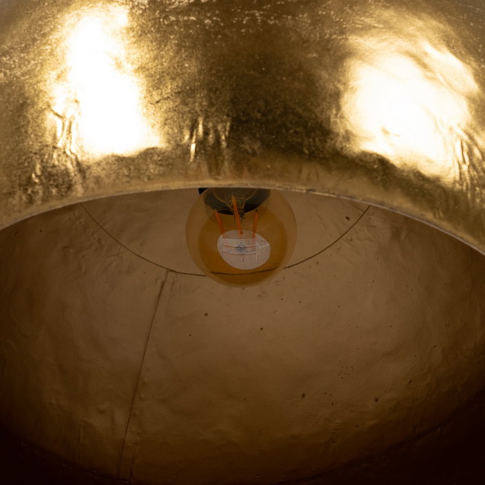 Lámpara Techo Oro Metal 38 X 38 X 30 cm