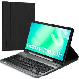 Subblim Funda con Teclado KeyTab Pro BT para Samsung Galaxy Tab A11+ Negra