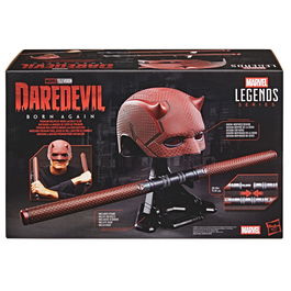 HASBRO Marvel Legends Series Replica Mascara y Baston de Combate Daredevil Born Again