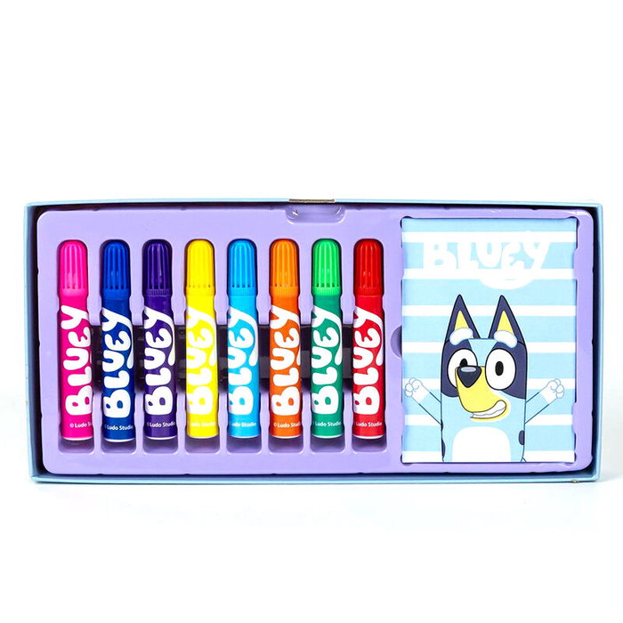 Cerdá Maletín de papelería Coloreable Bluey Azul Cerdá Maletín de papelería Coloreable Bluey Azul