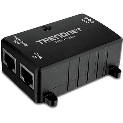Trendnet TPE-113GI Adaptador e inyector de PoE Gigabit Ethernet 48 V Trendnet TPE-113GI Adaptador e inyector de PoE Gigabit Ethernet 48 V