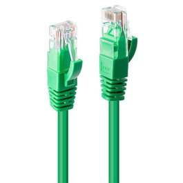 Lindy 48046 Cable de Red Cat6 U/UTP Verde 0,3 m