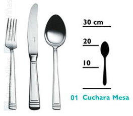 OMS Sevilla Cuchara Mesa (Set de 12)