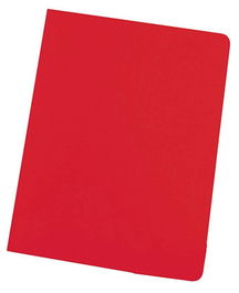 Gio Subcarpeta cartulina simple intenso folio rojo 230g/m2 - 100 hojas, material 100% reciclado, certificado blue angel