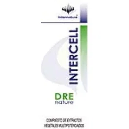 INTERNATURE Drenature Intercell Gotas 30 ml - Extracto de Bardana, Cúrcuma, Jengibre y Romero para Inmunología Celular