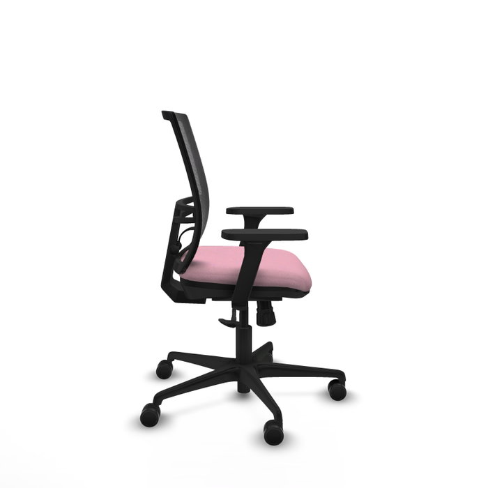 PIQUERAS Y CRESPO Silla de oficina Yunquera Rosa con mecanismo Sincro PIQUERAS Y CRESPO Silla de oficina Yunquera Rosa con mecanismo Sincro