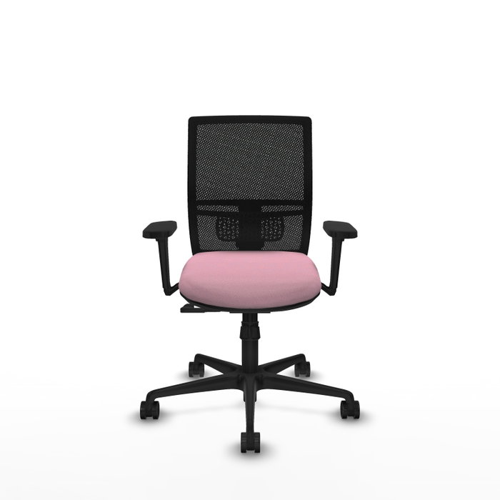 PIQUERAS Y CRESPO Silla de oficina Yunquera Rosa con mecanismo Sincro PIQUERAS Y CRESPO Silla de oficina Yunquera Rosa con mecanismo Sincro