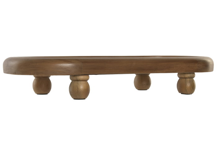 DKD Home Decor Bandeja de Acacia y Ratán Natural 42,5x18x7,6 cm DKD Home Decor Bandeja de Acacia y Ratán Natural 42,5x18x7,6 cm