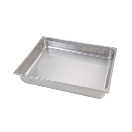 DBMARK - GPP21150 - Recipiente perforado GN 2/1 de acero inoxidable. Tamaño 53 x 65 cm. Profundidad 15 cm. Capacidad 44,2 L - Venta 1 unidad
