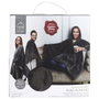 Home Deco Factory Manta-Poncho Gris