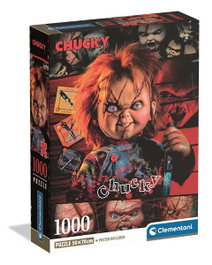 Clementoni Puzzle Horror Movies - Chucky 1000 piezas