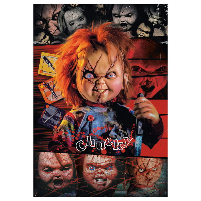 Clementoni Puzzle Horror Movies - Chucky 1000 piezas