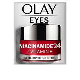 Olay Crema Contorno de Ojos Niacinamida 24 + Vitamina E, Anti Ojeras y Bolsas, 15 ml
