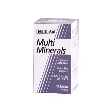 Health Aid Multiminerales 30 comprimidos Health Aid Multiminerales 30 comprimidos