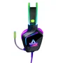 Blade Bifrost Auriculares Gaming Diadema RGB con Micrófono Boom, Conector 3.5mm, Púrpura/Multicolor, Compatible con PS5, Xbox, Switch, PC