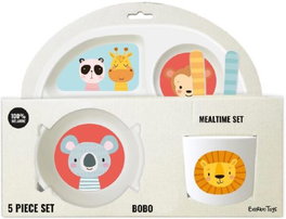 BARBO-TOYS Set de cubertería infantil Bobo 5 piezas