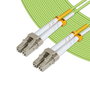 MicroConnect Cable de Fibra Óptica LC-LC Multimodo OM5 (Verde Lima) 1m