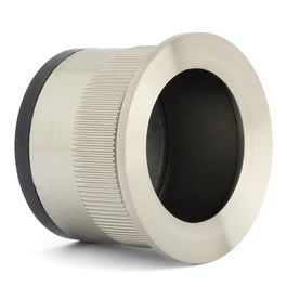 Jandel Tirador Embutir Zamak Modelo Dedal Níquel Satinado Negro Mate