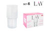 LAV Set de 6 Vasos Helen 400cc