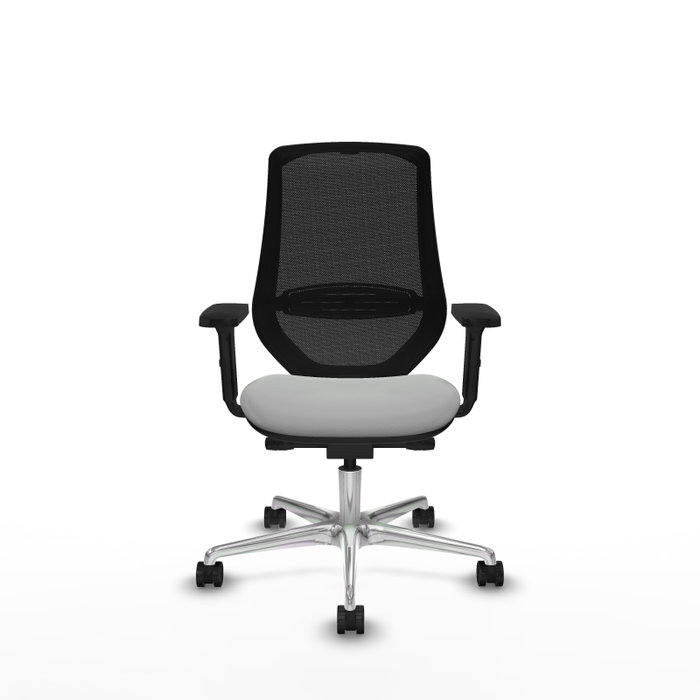 PIQUERAS Y CRESPO Silla de oficina Mardos con mecanismo Sincro/Traslack Gris claro y Negro PIQUERAS Y CRESPO Silla de oficina Mardos con mecanismo Sincro/Traslack Gris claro y Negro