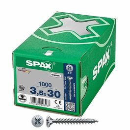 Spax Tornillo Universal Cabeza Plana 3,5x30mm Pozidriv Z2