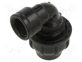 GEBO Conector de Apriete de Codo 90° G 1/2'' Interno para Tuberías PE