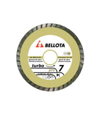 BELLOTA Disco de Diamante Basic Pro7 Turbo Liso 230x22,2x7,0 mm