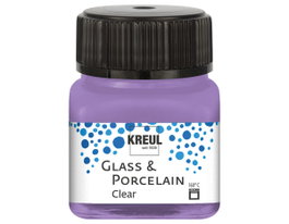 Kreul Pintura Vidrio y Porcelana Glass&Porcelain Lila 20ml