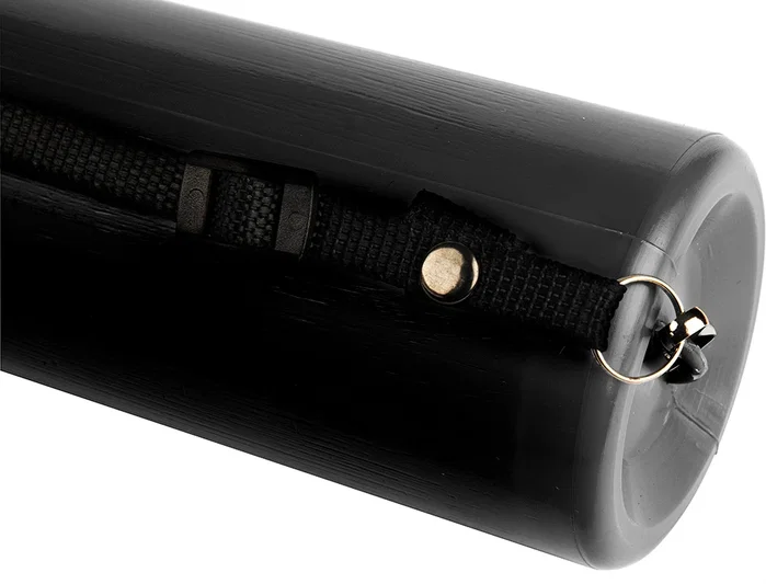 Liderpapel Portaplanos Plástico Diámetro 6 cm Extensible hasta 80 cm Negro
